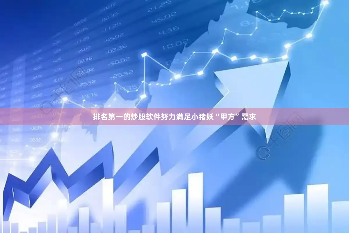 排名第一的炒股软件努力满足小猪妖“甲方”需求